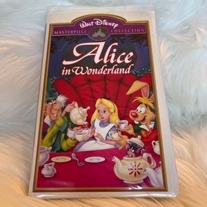 Disney, Alice in Wonderland, VHS movie